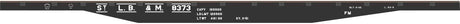 Railroad Decal Set -- Missouri Pacific St. L. B. & M. 50' Steel Flatcar (black Car)