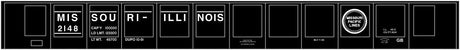 Railroad Decal Set -- Missouri-Illinois MP 45' Steel Gondola (black Car)