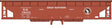 Railroad Decal Set -- Great Northern Ballast Hopper (Boxcar Red Car)