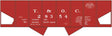 Railroad Decal Set -- Toledo and Ohio Central NYC USRA 2-Bay Hopper (Boxcar Red Car)