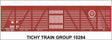 Railroad Decal Set -- Missouri Pacific 40' Wood Stock Car (Boxcar Red Car)