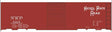 Railroad Decal Set -- Nickel Plate Road 40' Steel Boxcar (Boxcar Red Car)