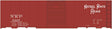 Railroad Decal Set -- Nickel Plate Road 40' Steel Boxcar (Boxcar Red)