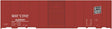 Railroad Decal Set -- Soo Line 40' Steel Boxcar (black Dollar Sign Logo)