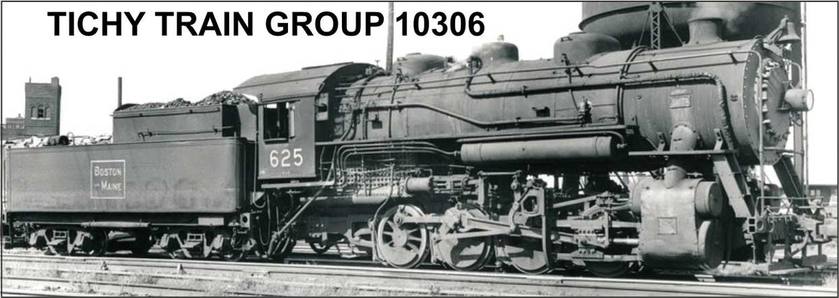 Railroad Decal Set -- Boston & Maine 0-8-0 Steam Locomotive