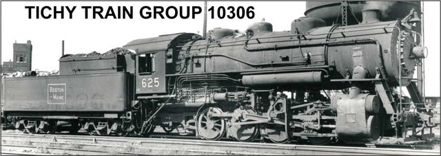 Railroad Decal Set -- Boston & Maine 0-8-0 Steam Locomotive