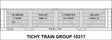 Railroad Decal Set -- M.A. Brown Pickle Vat Car (light gray car)