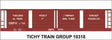 Railroad Decal Set -- Budlong Pickle Co. 1922 4-Vat Wood Pickle Car