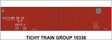 Railroad Decal Set -- Southern Pacific 50' 1-1/2-Door Wood Boxcar (Automobile Service, Lines Logo)