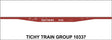 Railroad Decal Set -- Southern Railway 53'6" Steel Flatcar