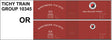 Railroad Decal Set -- Northern Pacific 40' Double-Sheathed Wood Boxcar