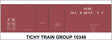 Railroad Decal Set -- Pere Marquette 40' Single-Sheathed Wood 1-1/2-Door Boxcar