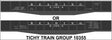 Railroad Decal Set -- Reading 46' Steel Gondola (black car, underlined lettering)