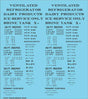 Railroad Decal Set -- Generic 36', 40' and 50' Refrigerator Car - Reefer Data (black lettering)