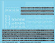 Railroad Decal Set -- Steam Locomotive Numberboards and Data (white data)