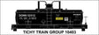 Railroad Decal Set -- Dow Chemical Bromine Tank Car