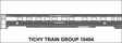 Railroad Decal Set -- Bangor & Aroostook Passenger Cars (Lettering for 4 Cars)