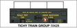 Railroad Decal Set -- Great Northern Scale Test Car