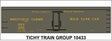 Railroad Decal Set -- Sheffield Farms GPEX Milk Tank Car