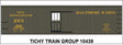 Railroad Decal Set -- Baltimore & Ohio Milk Refrigerator Car 2