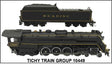Railroad Decal Set -- Reading T-1 4-8-4 Steam Locomotive