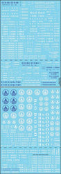 Railroad Decal Set -- Baltimore & Ohio Cabooses (Does 35 Cars)