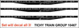Railroad Decal Set -- New York Central System CI&S, MCRR, NYC&HR Flatcars
