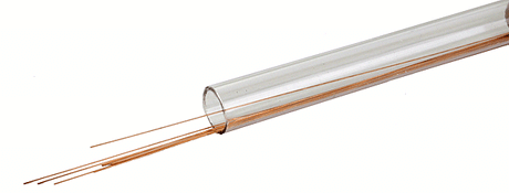 Phosphor-Bronze Wire - 8"  20.3cm Long -- .008"  .02cm Diameter pkg(10)-1