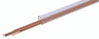 Phosphor-Bronze Wire - 8"  20.3cm Long -- .025"  .06cm Diameter pkg(12)