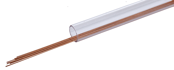 Phosphor-Bronze Wire - 8"  20.3cm Long -- .0125"  .03cm Diameter pkg(12)