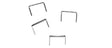 Grab Irons - Formed .020" Phosphor-Bronze Wire pkg(50) -- 18" Drop Type