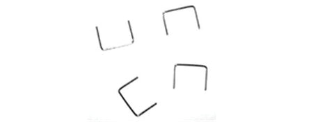 Grab Irons - Formed .020" Phosphor-Bronze Wire pkg(50) -- 18" Straight