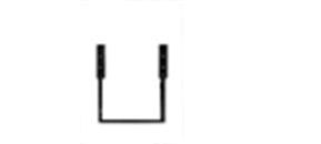 Stirrup Steps - pkg(20) -- Short Straight Side Mount