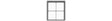 2/2 45 x 45" Scale Double-Hung Window -- Plastic w/Glazing & Shades For .925 x 1" Opening pkg(6)