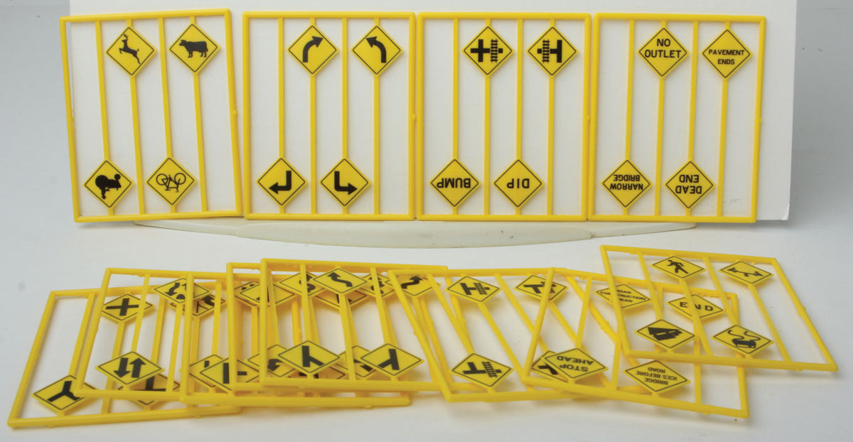 Assorted Warning Signs -- 48 Different Signs