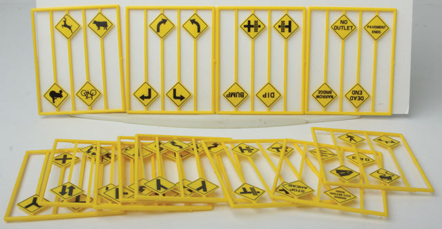 Assorted Warning Signs -- 48 Different Signs