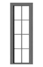 4 Over 4 Double-Hung Window with Precut Glazing -- 24 x 82" pkg(6)