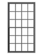 12 Over 12 Double-Hung Masonry Window with Precut Glazing -- 48 x 96" pkg(4)