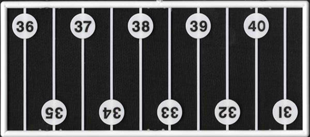 Milepost Signs 1 to 60 -- pkg(60)