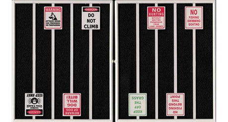 Warning Signs -- Assortment pkg(8)