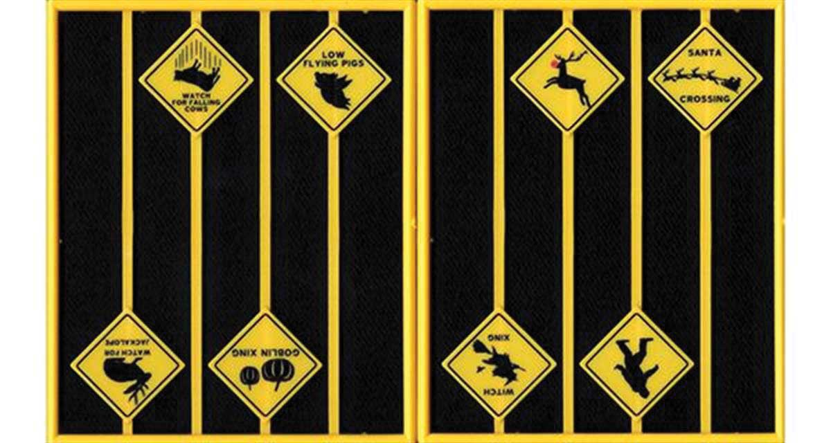 Funny Warning Signs -- Set 1 pkg(8)