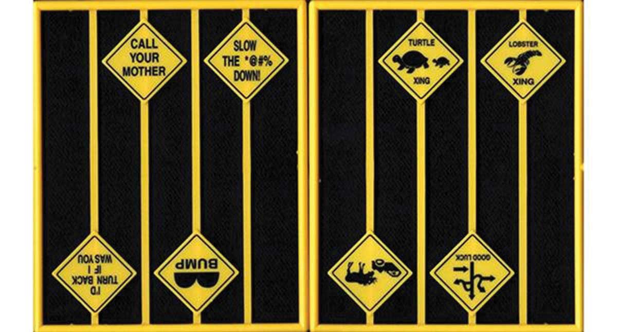 Funny Warning Signs -- Set 2 pkg(8)