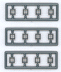 Windows - pkg(12) -- 4 Pane For Work Cars; 24 x 24" (Fts .185 x .185" Opening)