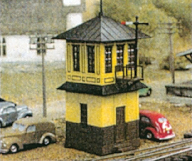 Wooden Signal Tower -- Kit pkg(2)