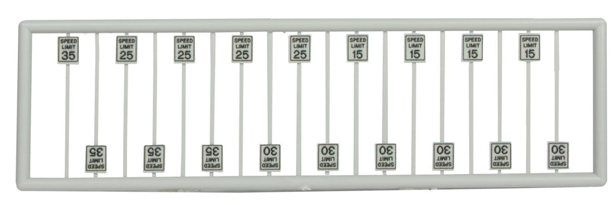 Low Speed Limit Signs -- pkg(18)