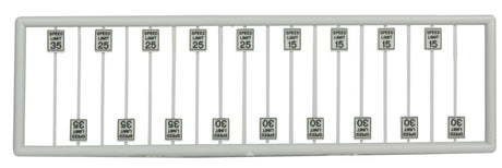 Low Speed Limit Signs -- pkg(18)