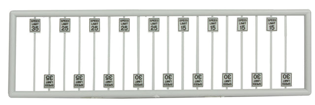 Low Speed Limit Signs -- pkg(18)