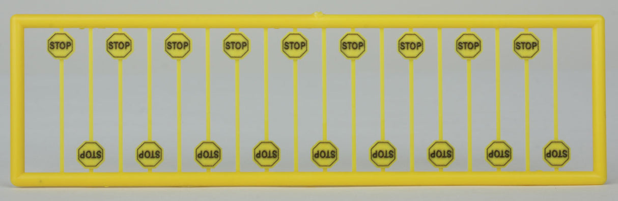 Early Yellow Stop Signs -- pkg(18)