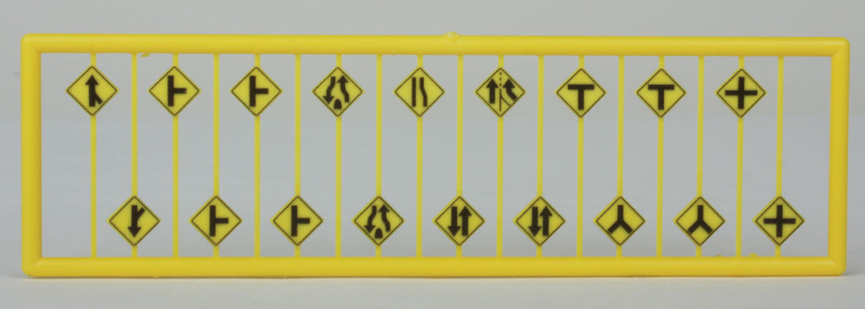 Road Path/Curve Warning Signs #2 -- pkg(18)