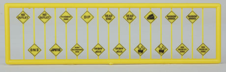 Written Warning Signs -- pkg(18)